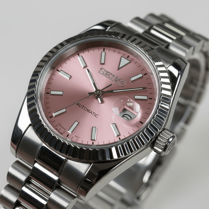 Legacy – Baby Pink Index Dial - Nordhour