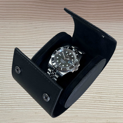 Single Watch Travel Case (Black)