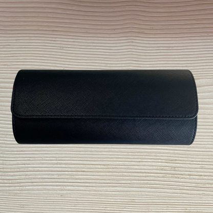 3 Watch Travel Case Set (Black)
